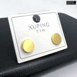 Сережки Xuping14К 10304 (0,8 см.)